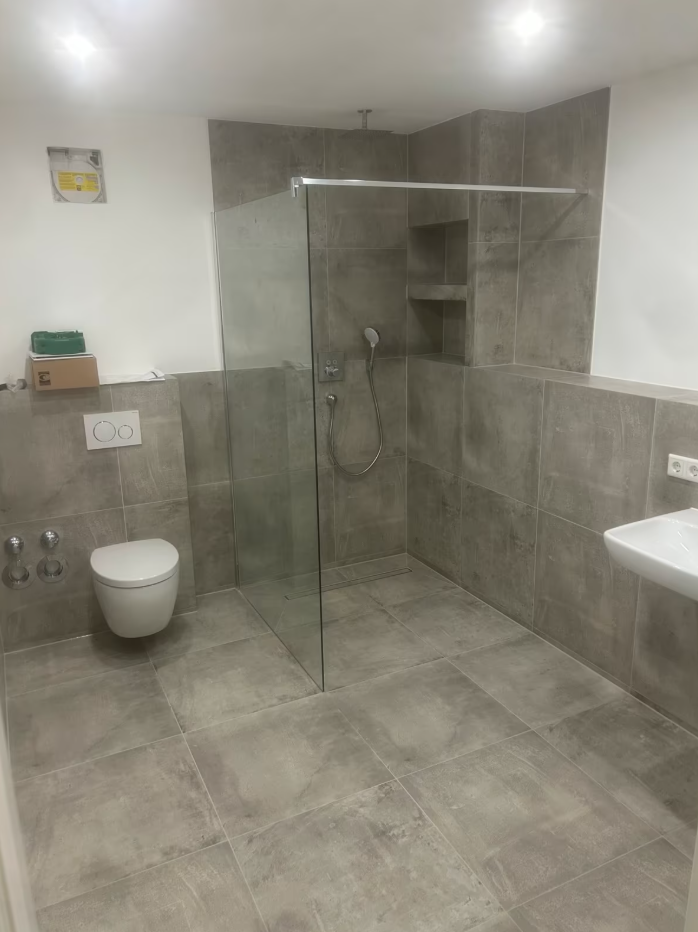 Badezimmer-Sanierung – nachher